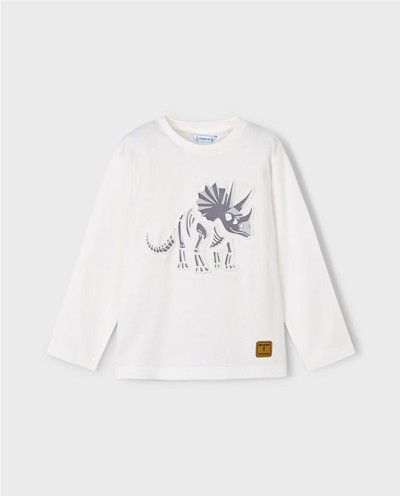 CAMISETA RELIEVE DINOSAURIO