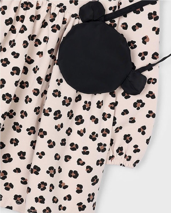 VESTIDO FELPA CON BOLSO OSITO