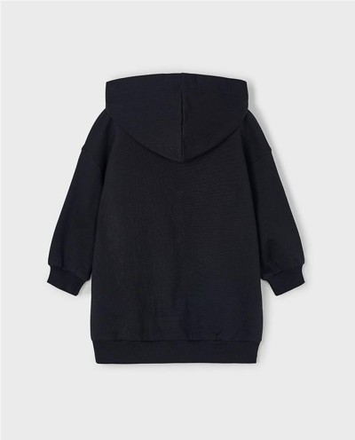 VESTIDO FELPA CAPUCHA OSITO