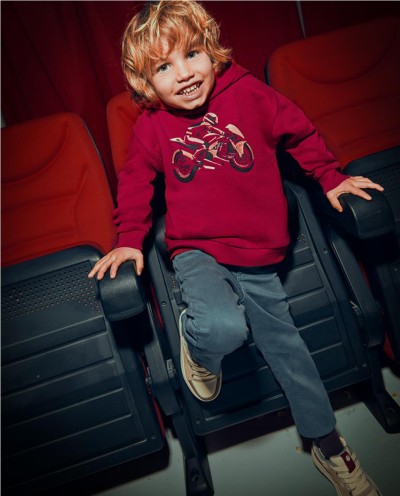 SUDADERA CAPUCHA MOTO