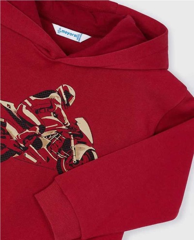 SUDADERA CAPUCHA MOTO