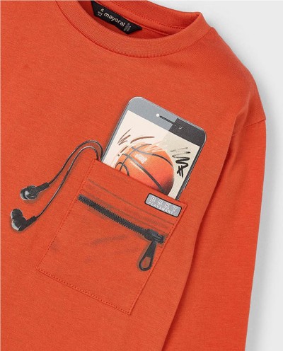 CAMISETA PRINT BOLSILLO