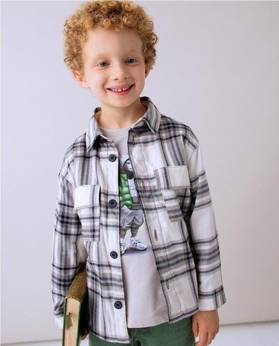 SOBRECAMISA DE CUADROS