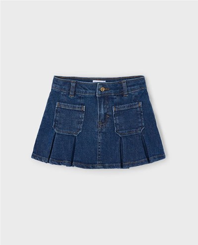 FALDA DENIM TABLAS