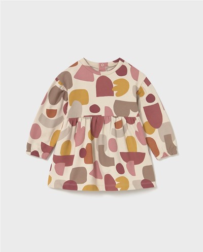 VESTIDO FELPA ESTAMPADO