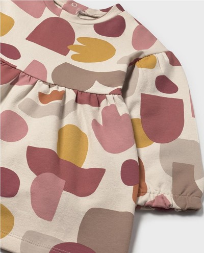 VESTIDO FELPA ESTAMPADO