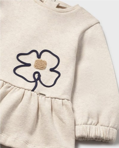 VESTIDO APLIQUE FLORES