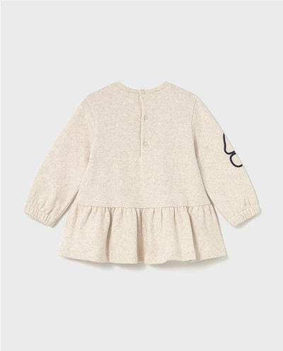 VESTIDO APLIQUE FLORES