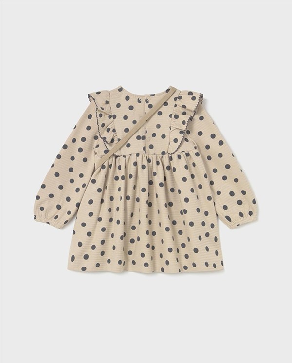 VESTIDO TOPOS CON BOLSITO