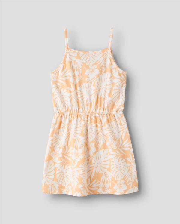 VESTIDO PUNTO TIRANTES TROPICAL