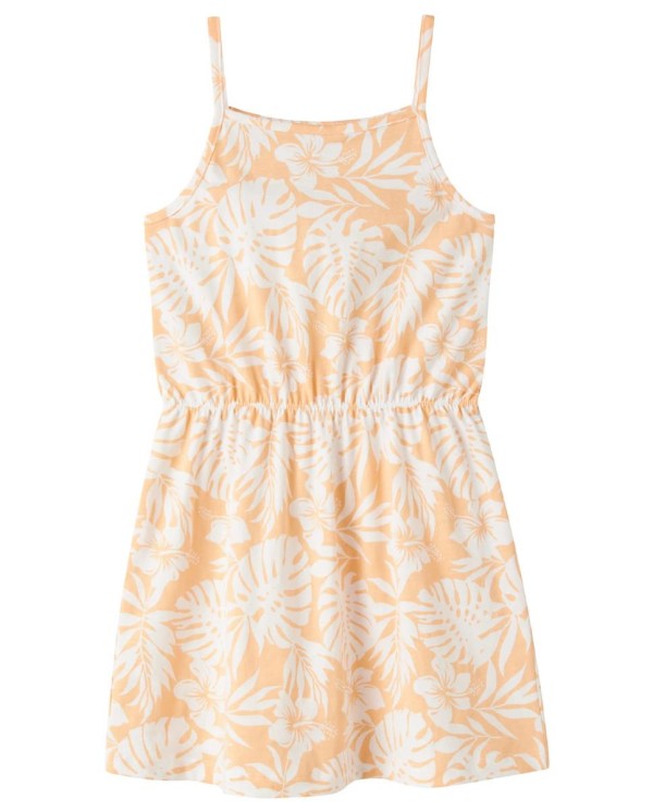 VESTIDO PUNTO TIRANTES TROPICAL