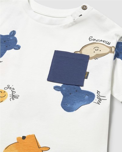 CAMISETA ESTAMPADA ANIMALITOS