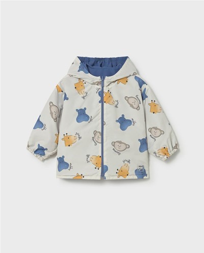 CORTAVIENTOS REVERSIBLE ANIMALITOS