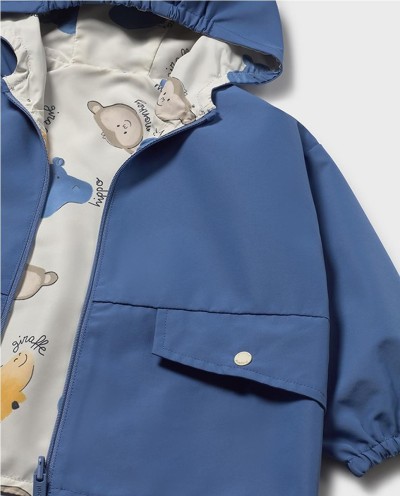 CORTAVIENTOS REVERSIBLE ANIMALITOS