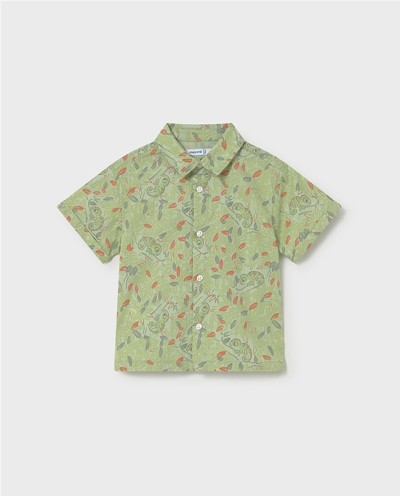 CAMISA ESTAMPADA CAMALEÓN