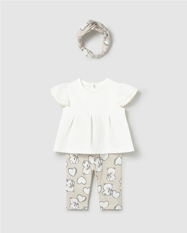 CONJUNTO LEGGING ESTAMPADO CON DIADEMA