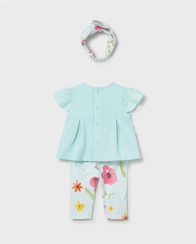 CONJUNTO LEGGING ESTAMPADO CON DIADEMA