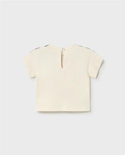 CAMISETA SERIGRAFÍA FLORAL