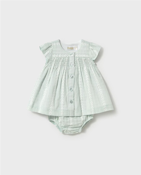 VESTIDO GASA BORDADO