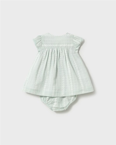 VESTIDO GASA BORDADO