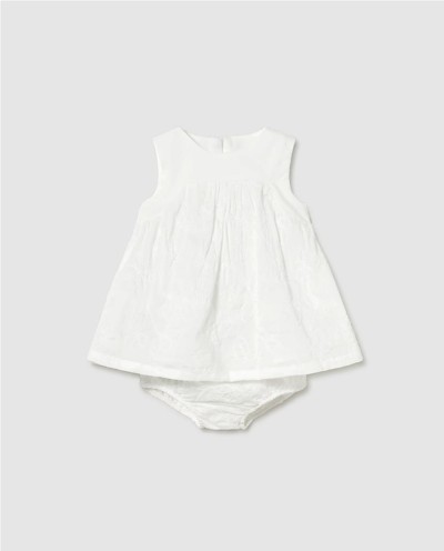 VESTIDO BORDADO FLORES