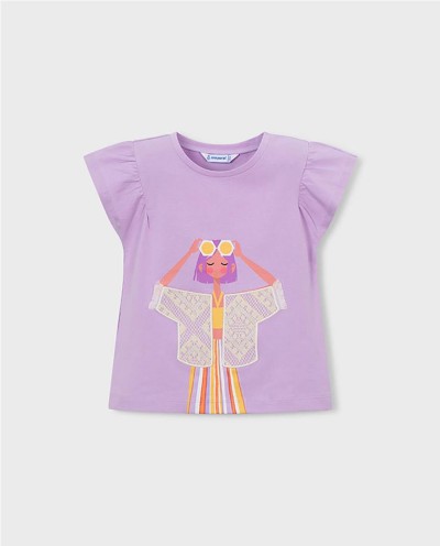 CAMISETA APLIQUE CHIC