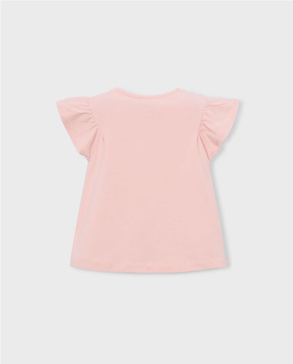 CAMISETA APLIQUE FLOR