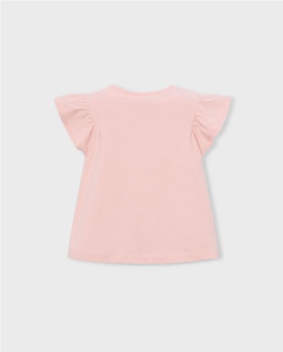 CAMISETA APLIQUE FLOR