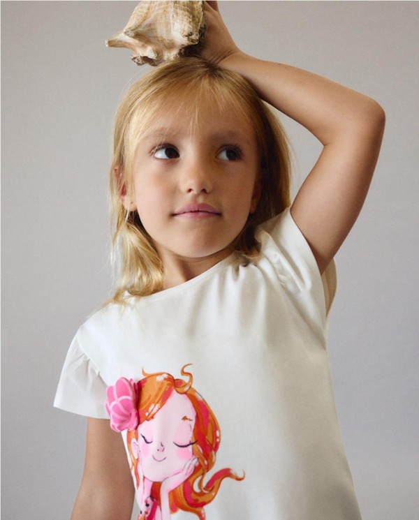 CAMISETA APLIQUE SIRENITA