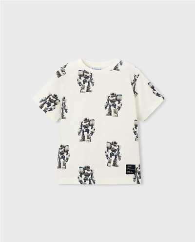 CAMISETA ESTAMPADA ROBOTS