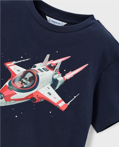 CAMISETA NAVE ESPACIAL