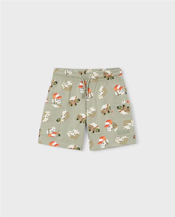 BERMUDA PUNTO ESTAMPADA