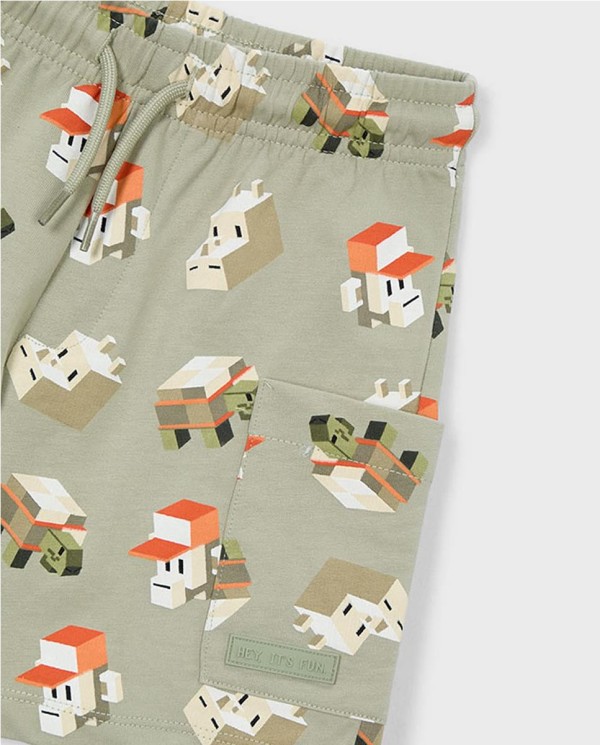 BERMUDA PUNTO ESTAMPADA 2