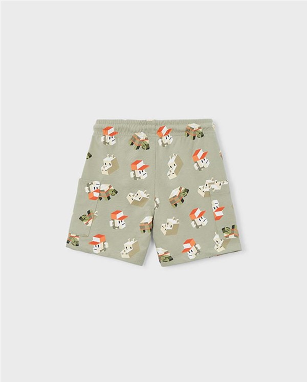 BERMUDA PUNTO ESTAMPADA