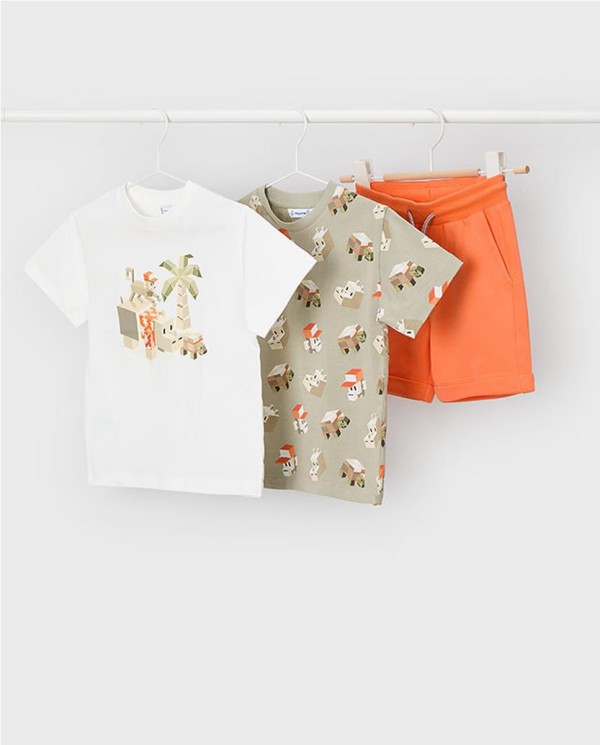 CONJUNTO 3 PIEZAS MONKEYS