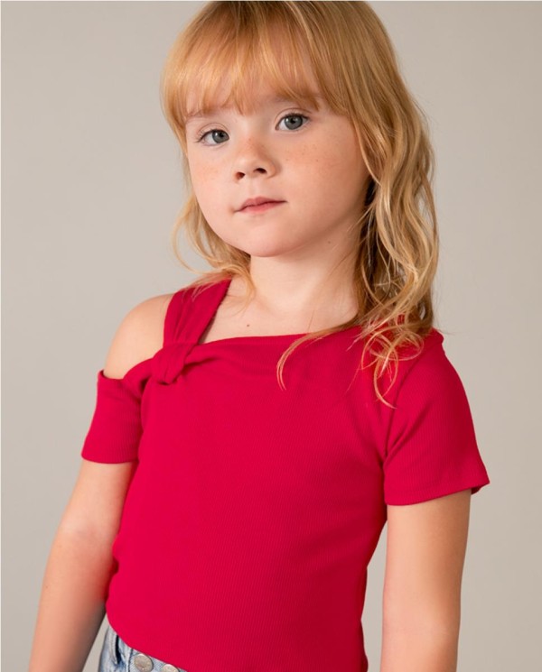 CAMISETA M/C ASIMÉTRICA 2