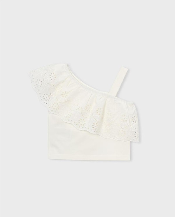 CAMISETA TIRANTE CON VOLANTE