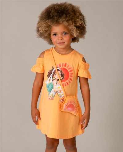 VESTIDO CON BOLSO BEACH