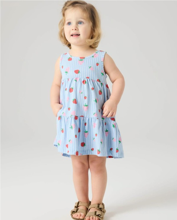 VESTIDO PUNTO FRESAS