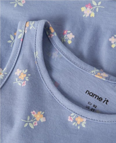 VESTIDO PUNTO FLORECITAS