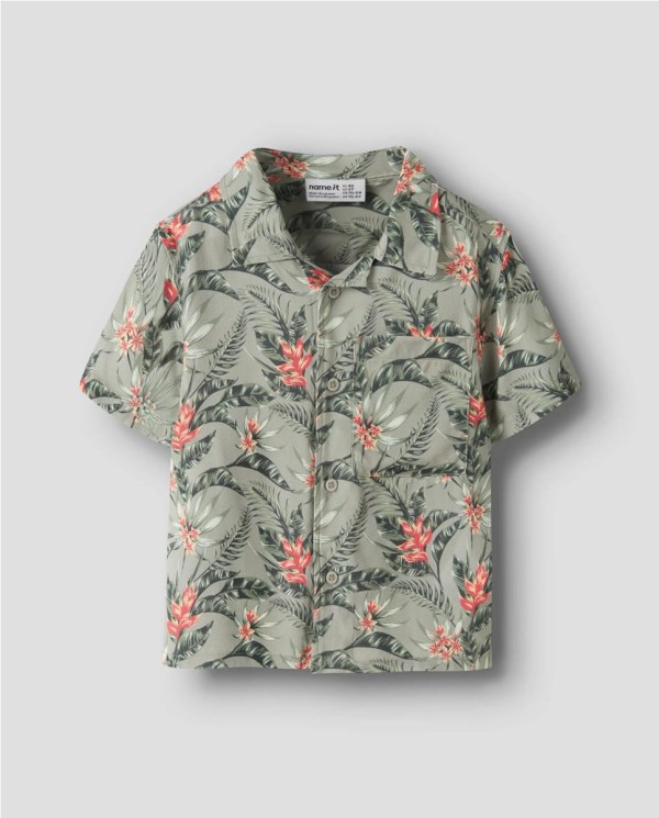 CAMISA ESTAMPADA HAWAIANA