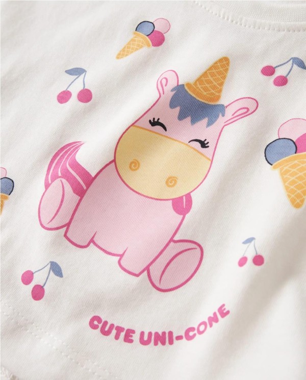 CAMISETA TOP CUTE UNI-CONE 2