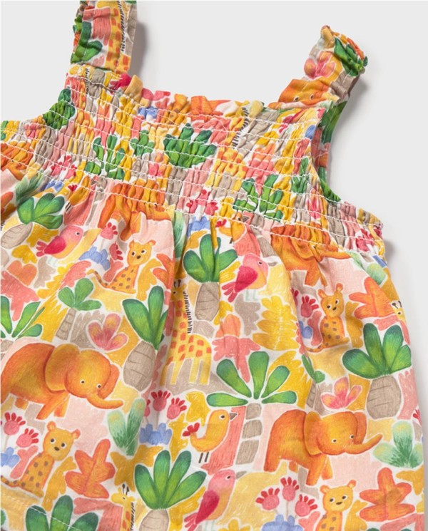 VESTIDO ESTAMPADO CON DIADEMA 2