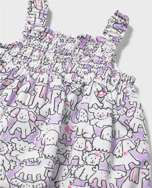 VESTIDO ESTAMPADO CON DIADEMA 2