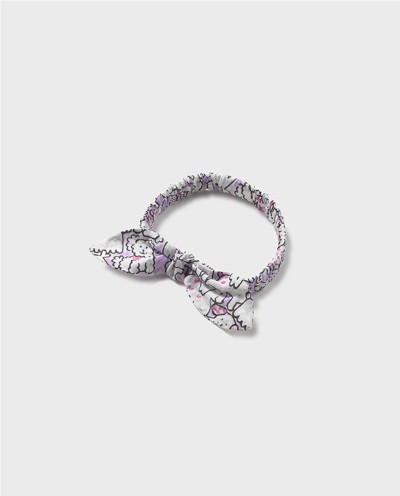 VESTIDO ESTAMPADO CON DIADEMA