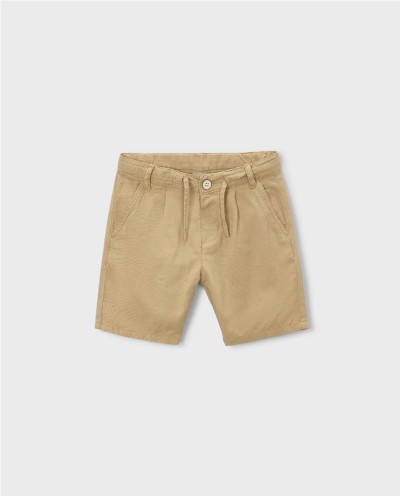 BERMUDA RELAXED FIT LINO