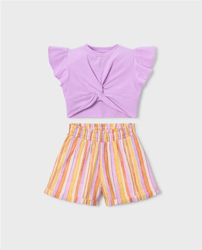 CONJUNTO SHORT RAYAS