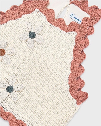TOP TRICOT FLORES