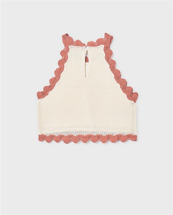 TOP TRICOT FLORES