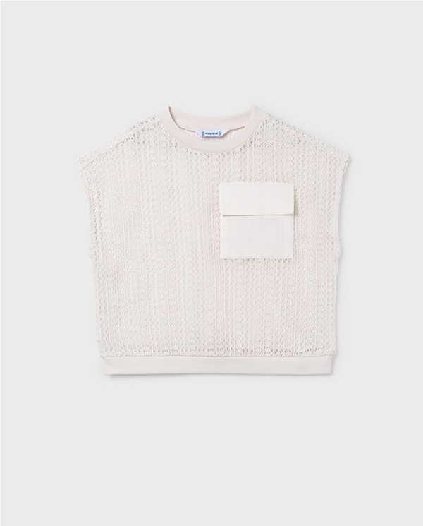 CAMISETA CALADA CON TOP